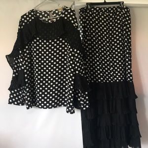 Zadie Bs matching skirt set.